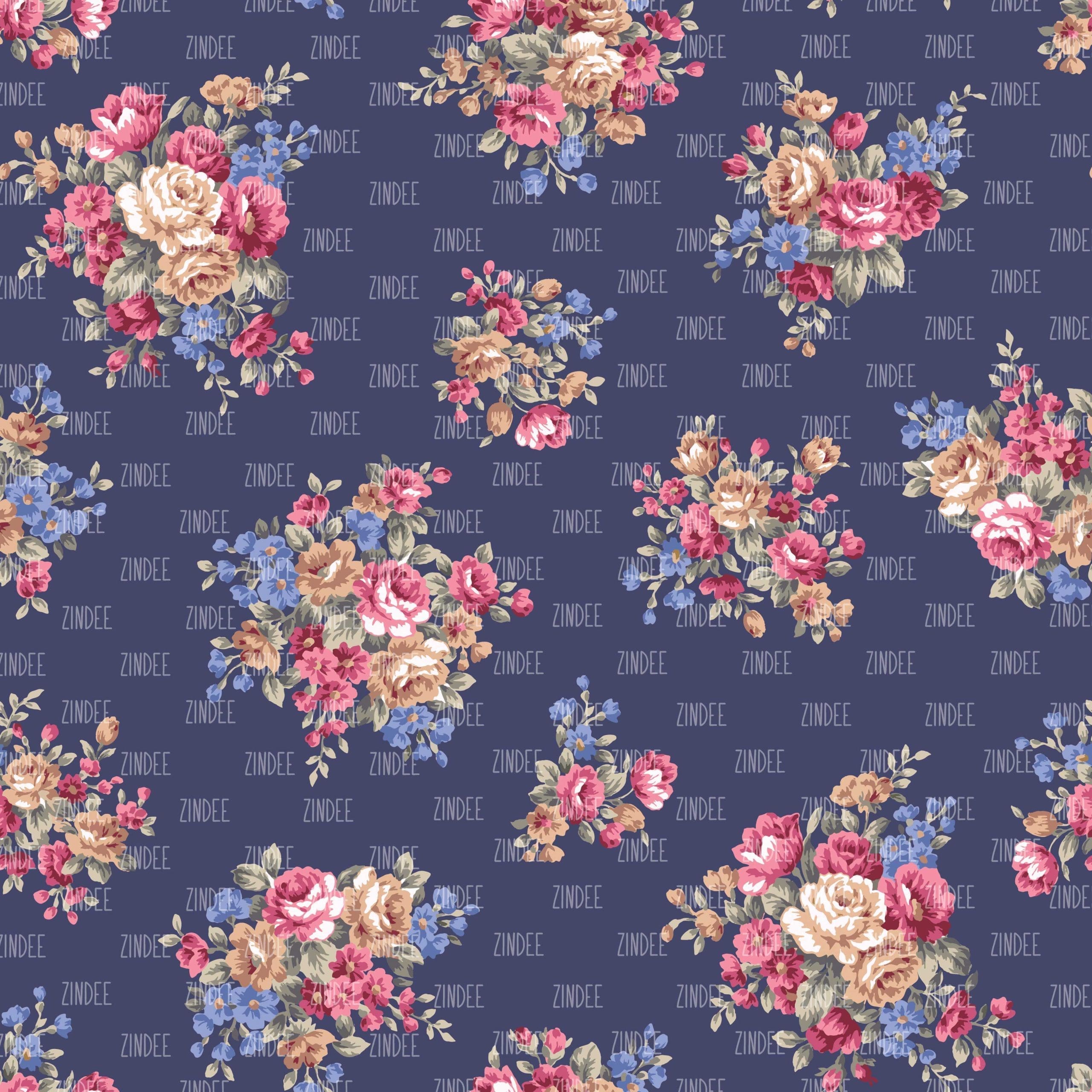 Floral z15 seamless (vinyl)