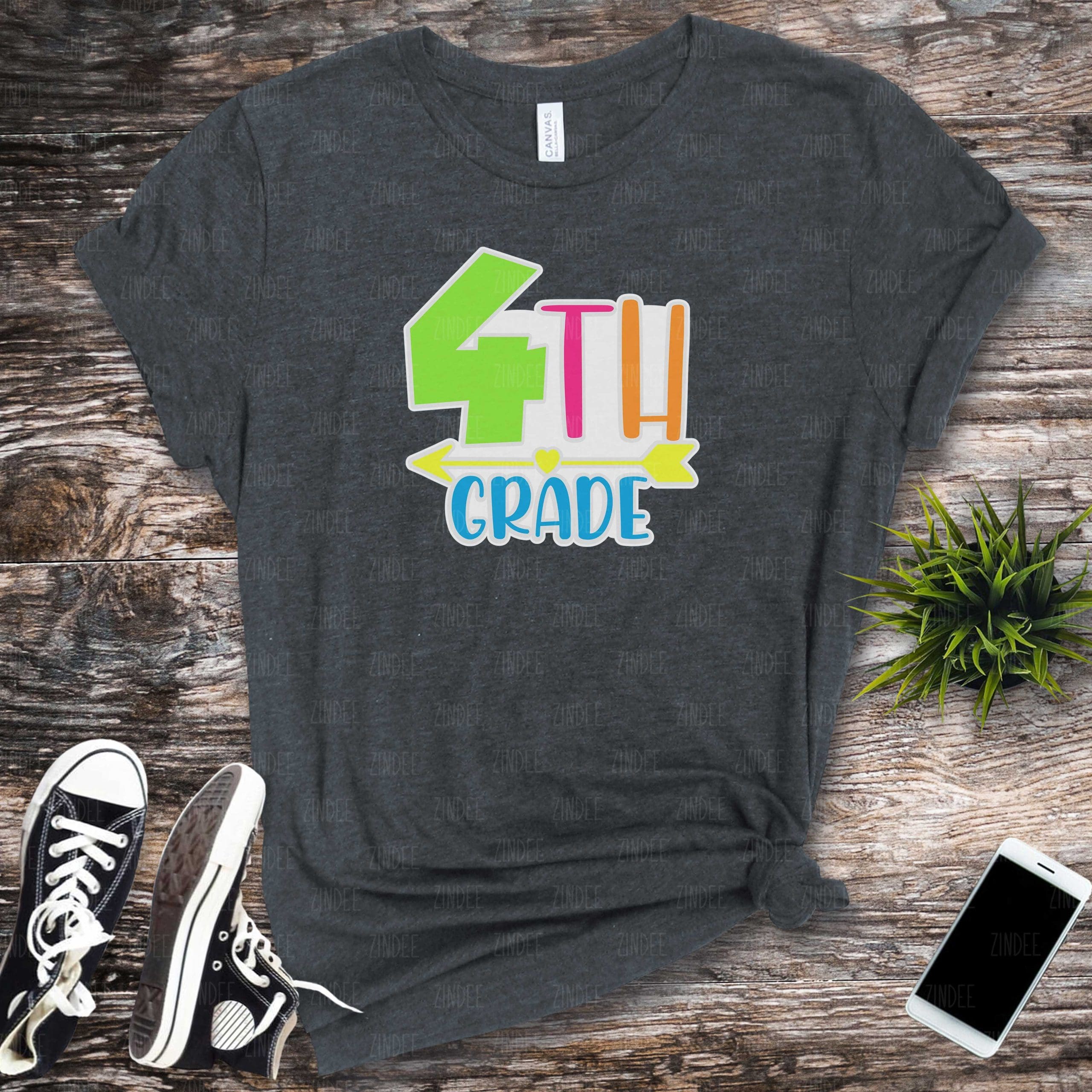 Fourth Grade (HTV ready to press)