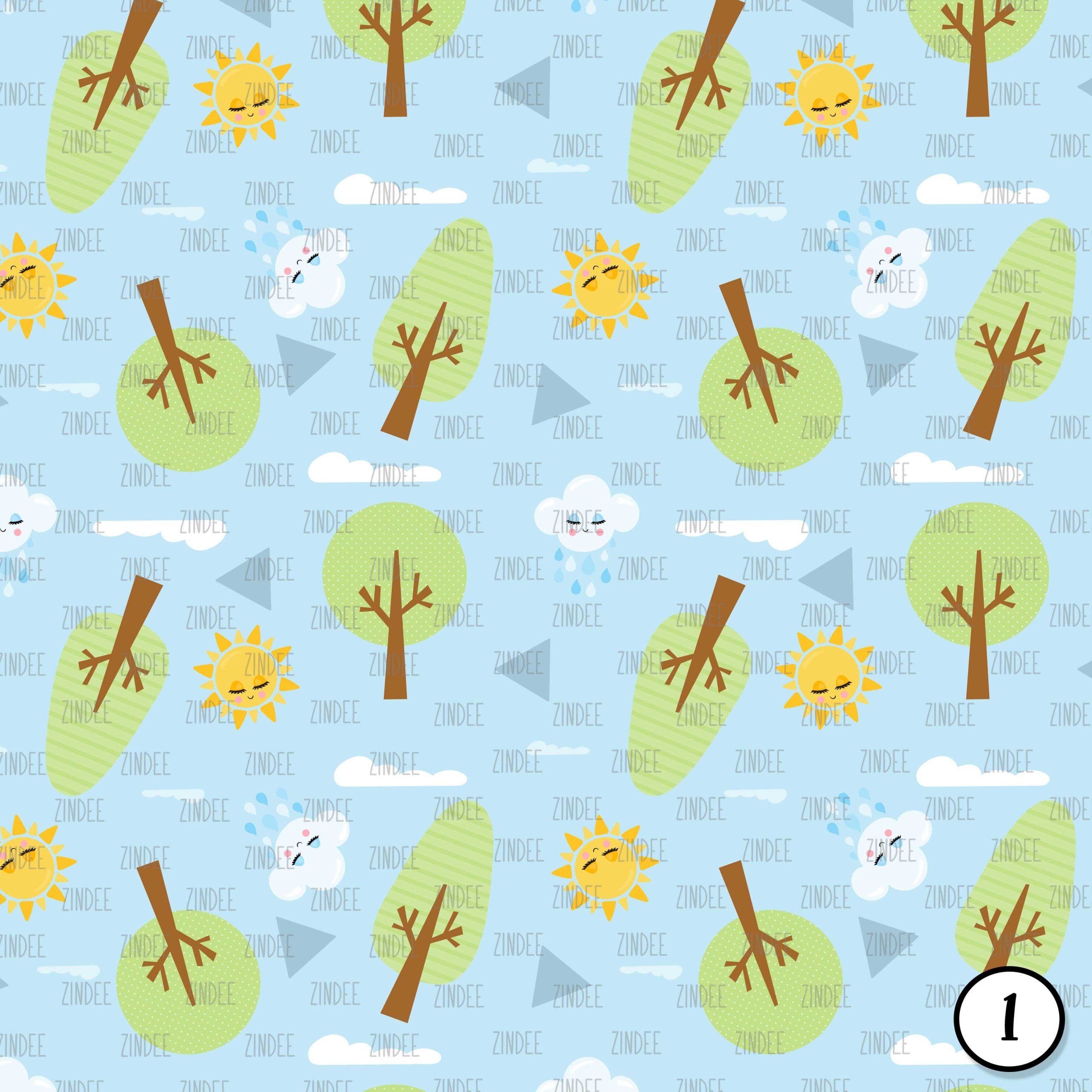 Alternative view of Fox and Raccoon (vinyl)