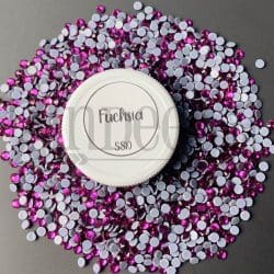 Fuchsia Hotfix Rhinestone ss10 (machine cut) 10 Gross