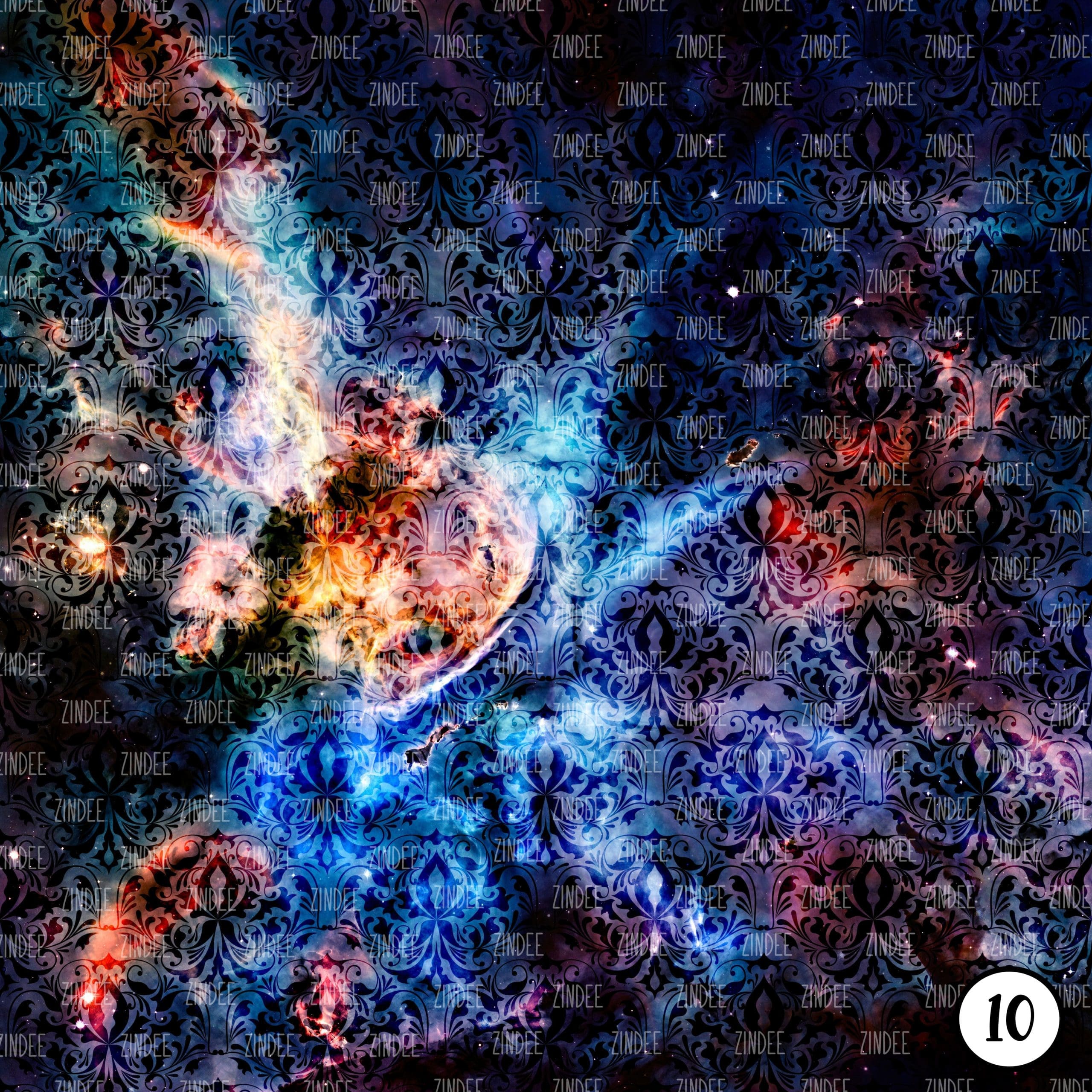 Galaxy Damask (vinyl) - Image 11