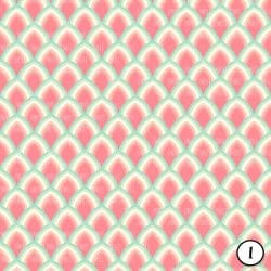 Alternative view of Geometric Peachy Mint Vinyl (vinyl)