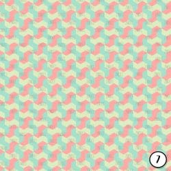Geometric Peachy Mint Vinyl (vinyl) - Image 8