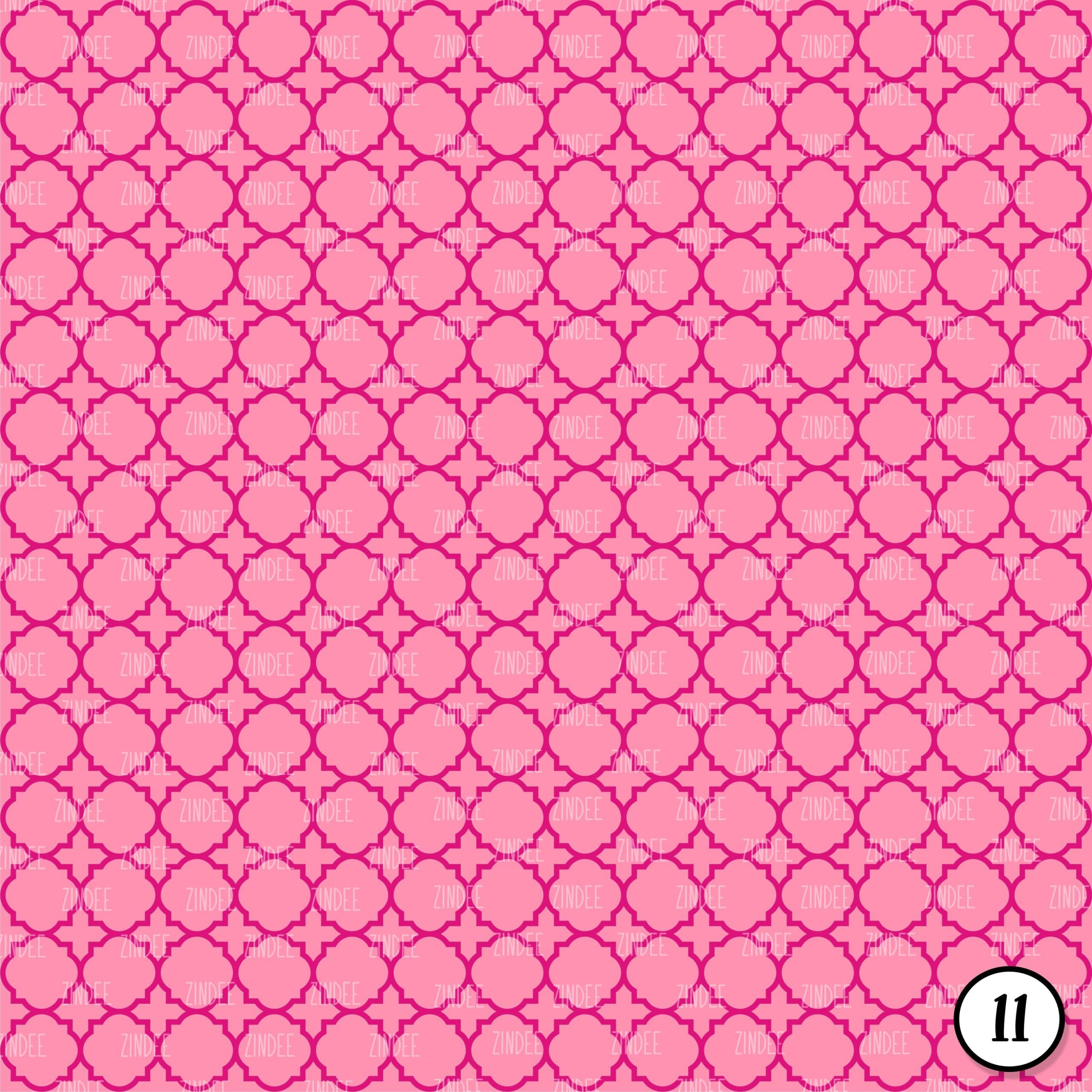 Geometric Pink and Grey (vinyl) - Image 12