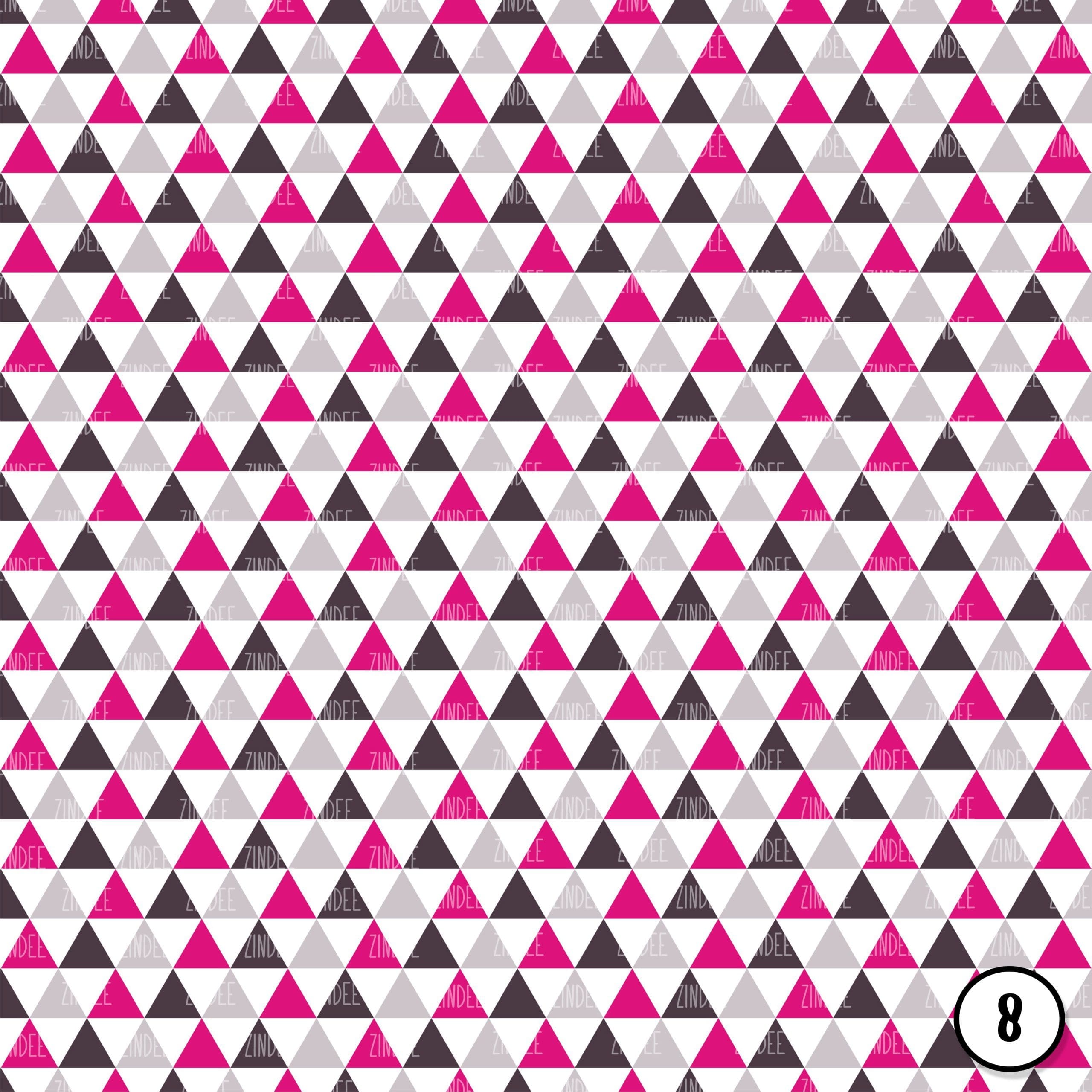 Geometric Pink and Grey (vinyl) - Image 9