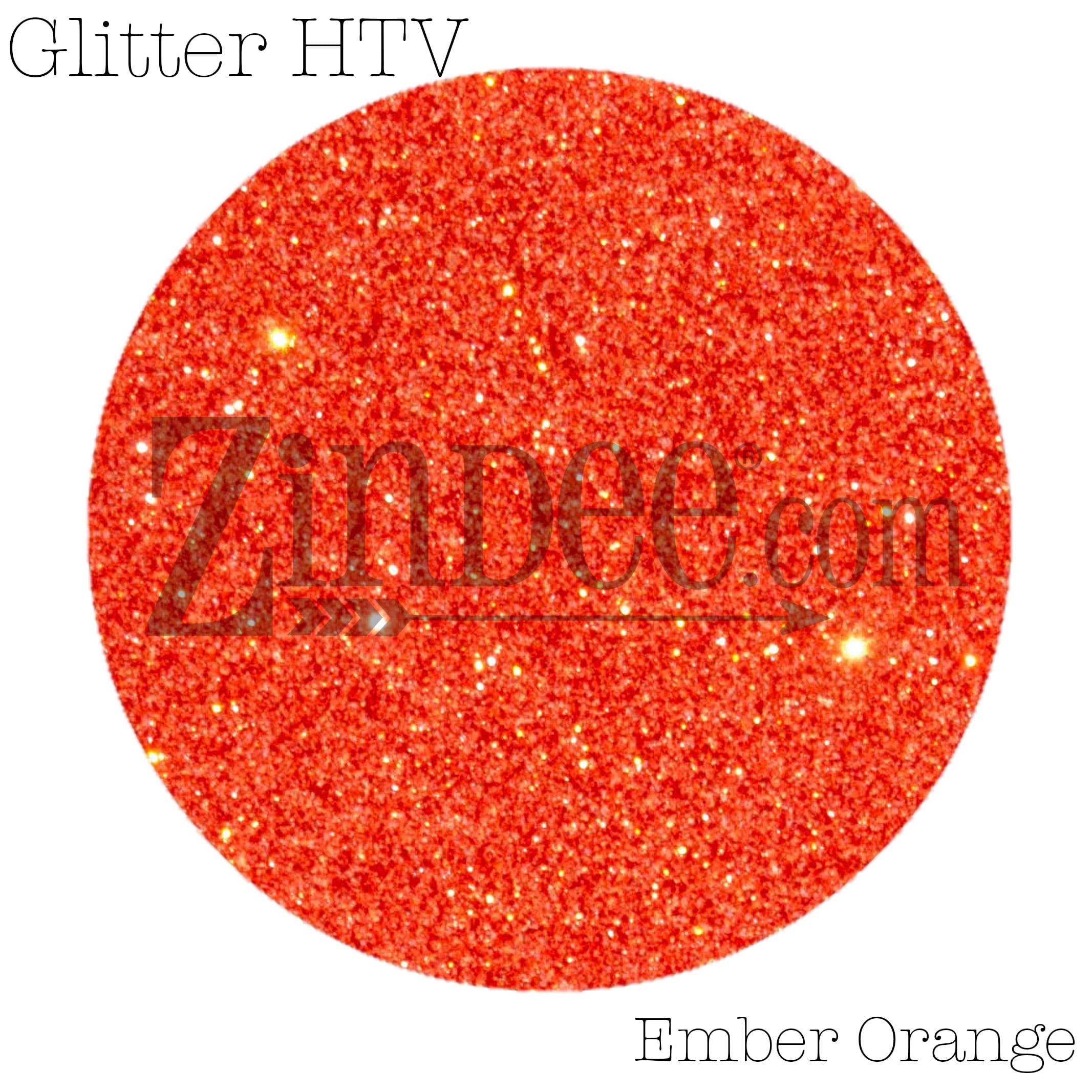 Siser Glitter (Ember Orange)