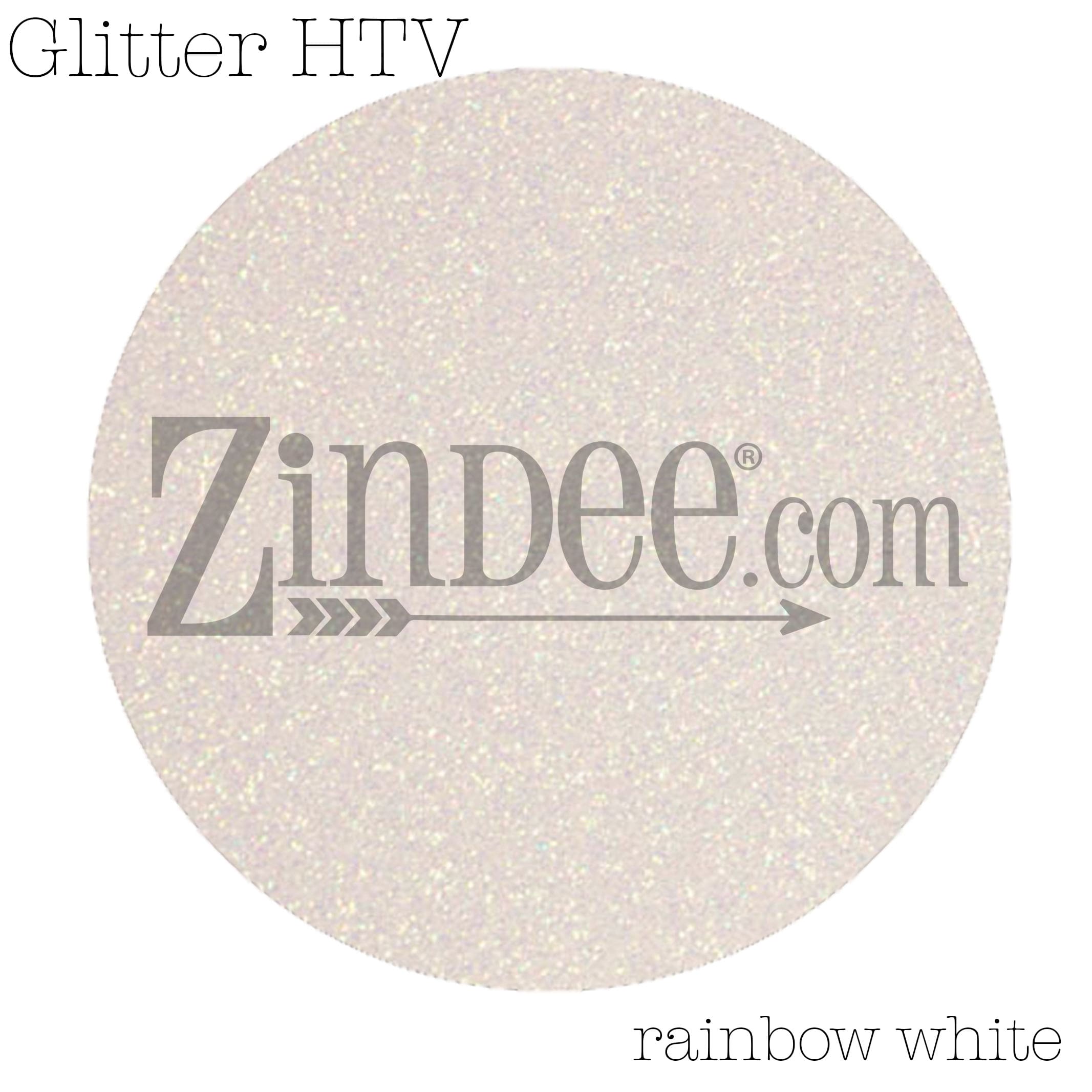 Siser Glitter (Rainbow White) –