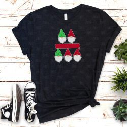 Gnome Family of 5 (HTV ready to press)