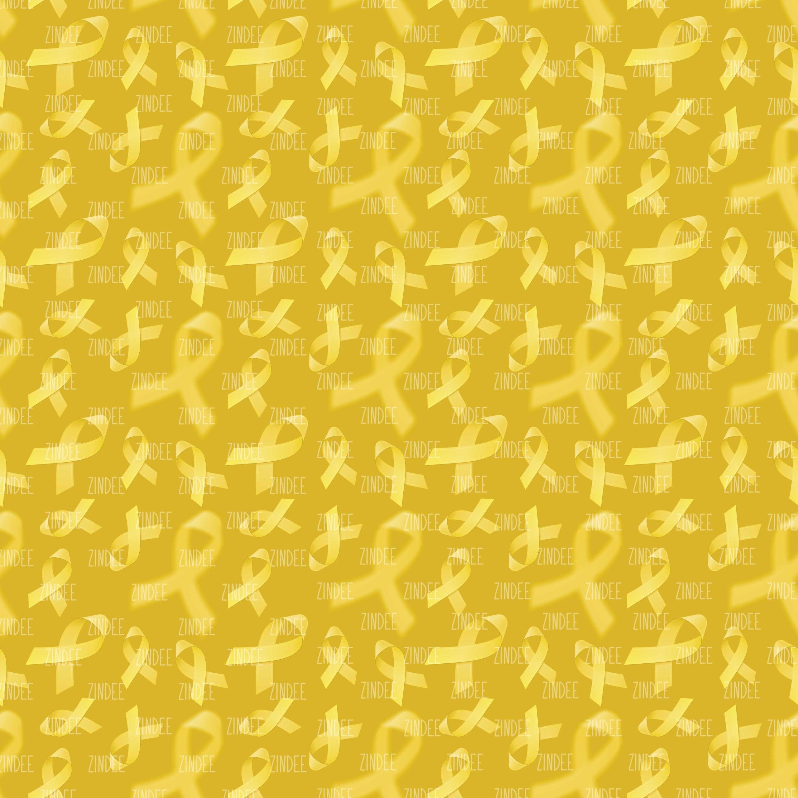 Gold Awareness seamless (vinyl)