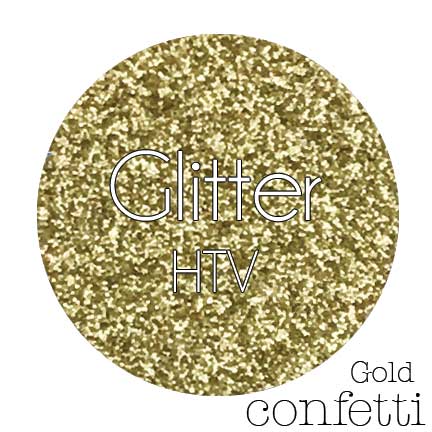 Siser Glitter (gold confetti)