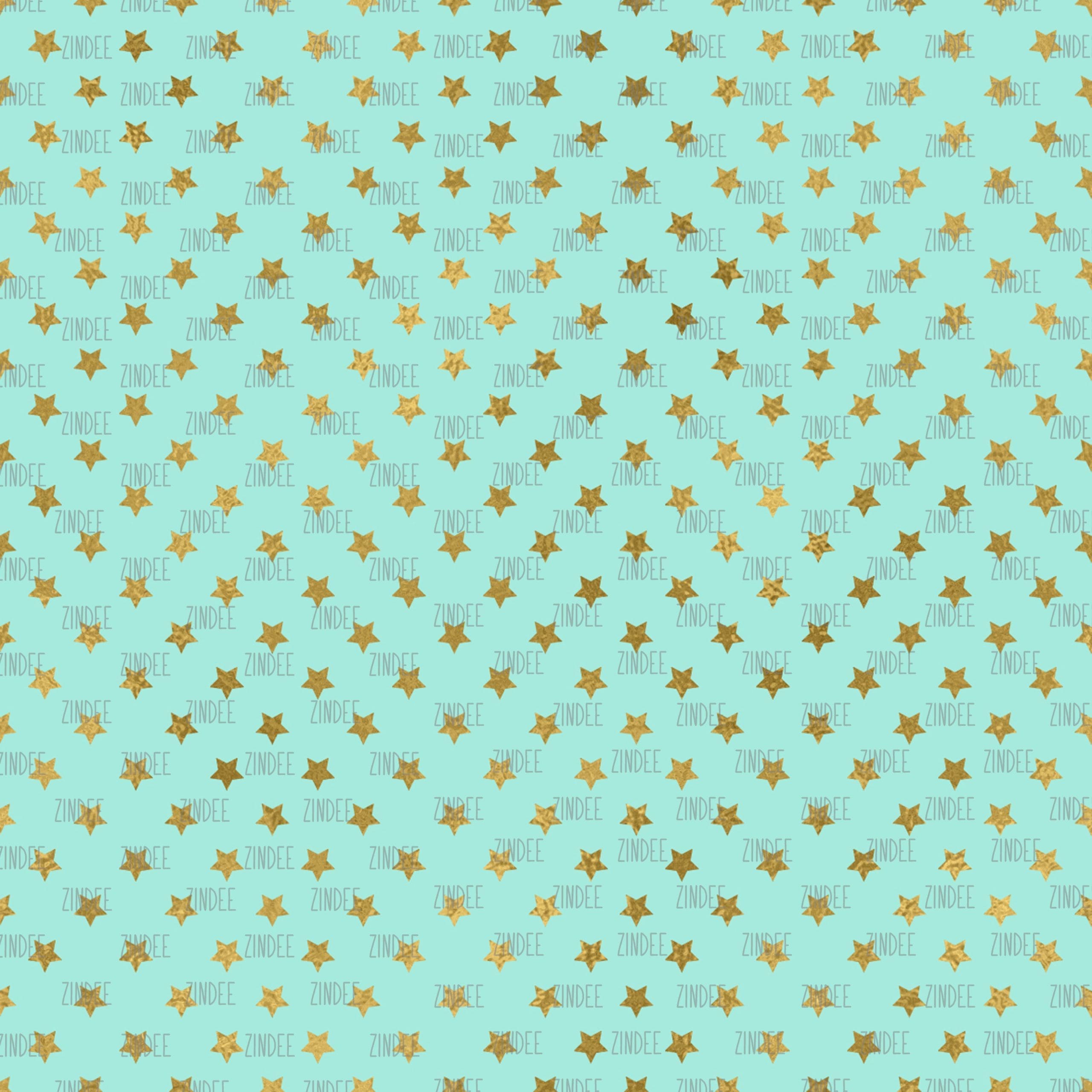 Alternative view of Gold Foil Prints (Vinyl)