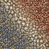 Gradient Red White n' Blue Glitter Leopard (digital paper)