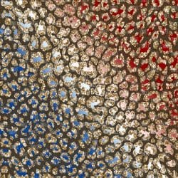 Gradient Red White n' Blue Glitter Leopard (vinyl)