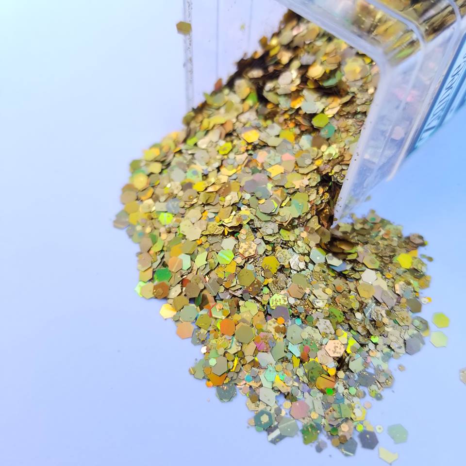 Alternative view of Greek Goddess Chunky Polyester Glitter (BAG)