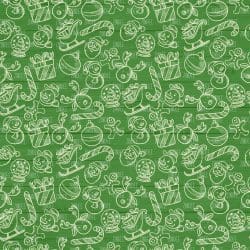 Green Christmas Wood (digital paper)