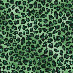 Leopard Glam Green (vinyl)