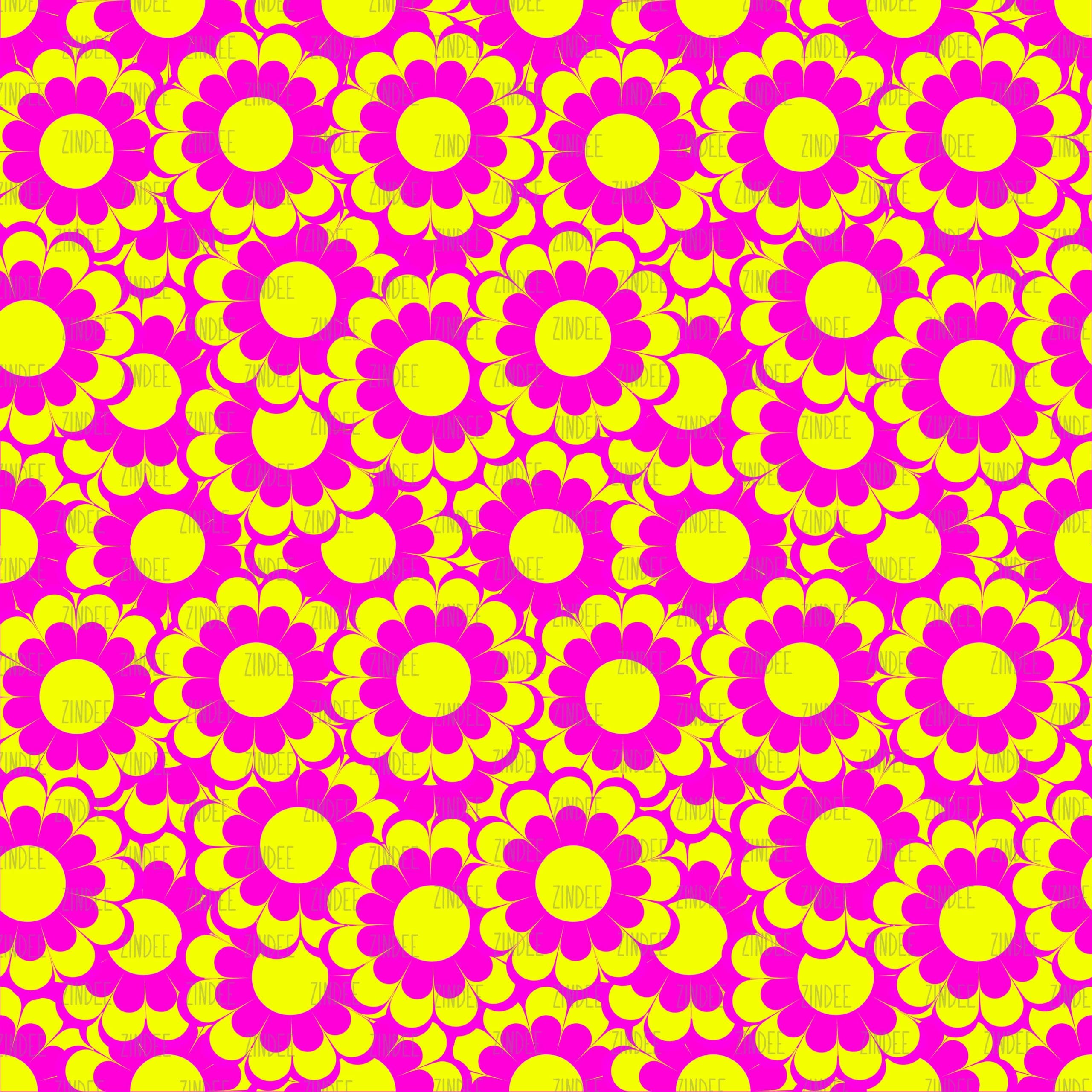 4 Glitter Acrylic Circle Blanks in Pink Zebra Print, Black Stripes, 35