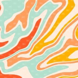 Swirls Groovy (digital paper)
