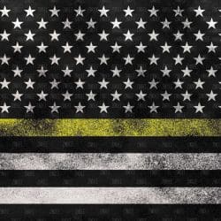 Grunge Yellow Line (FLAG) Extra Stars (vinyl)