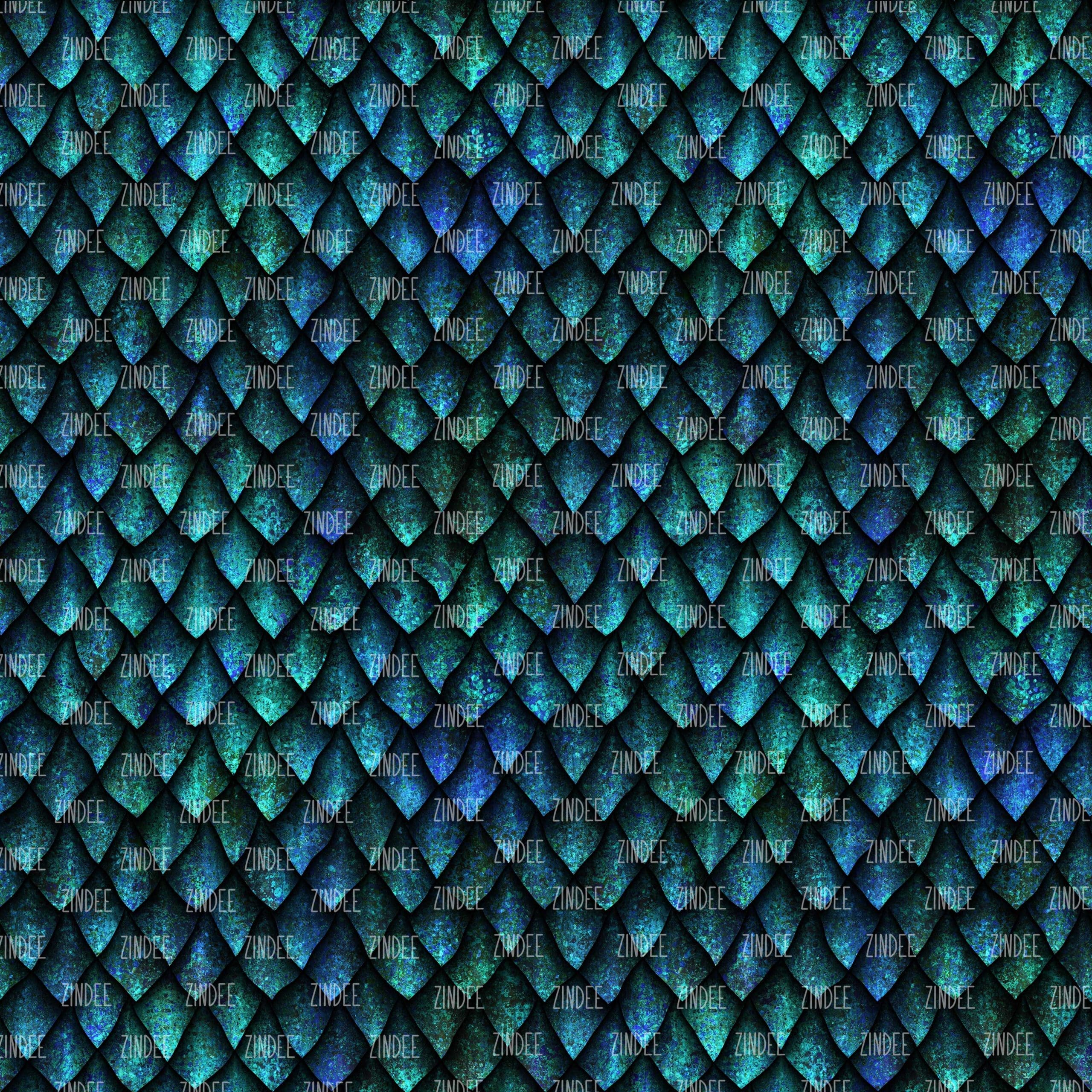 Grunge Blue Dragon (vinyl)