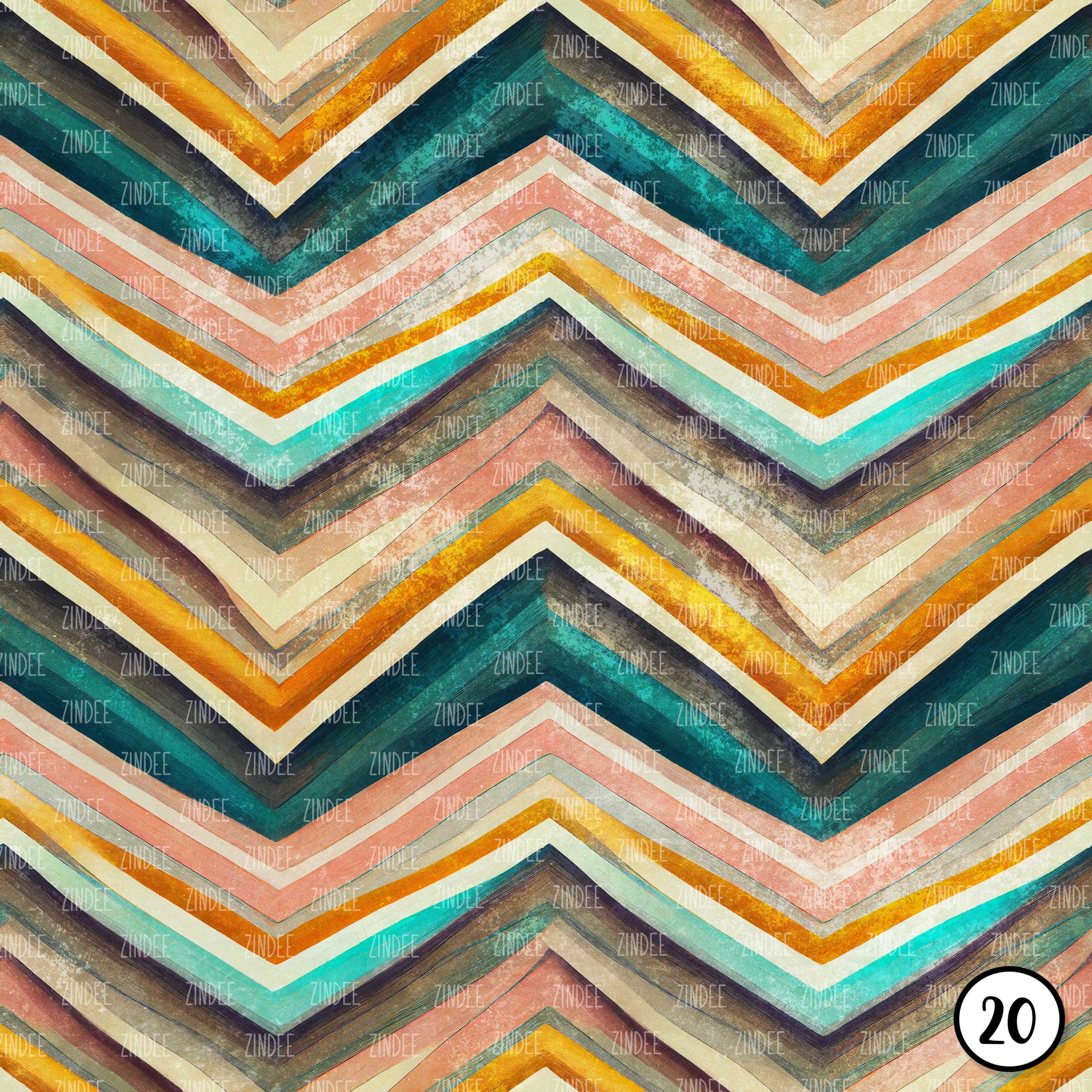 Grunge Retro Rainbow (vinyl) - Image 21
