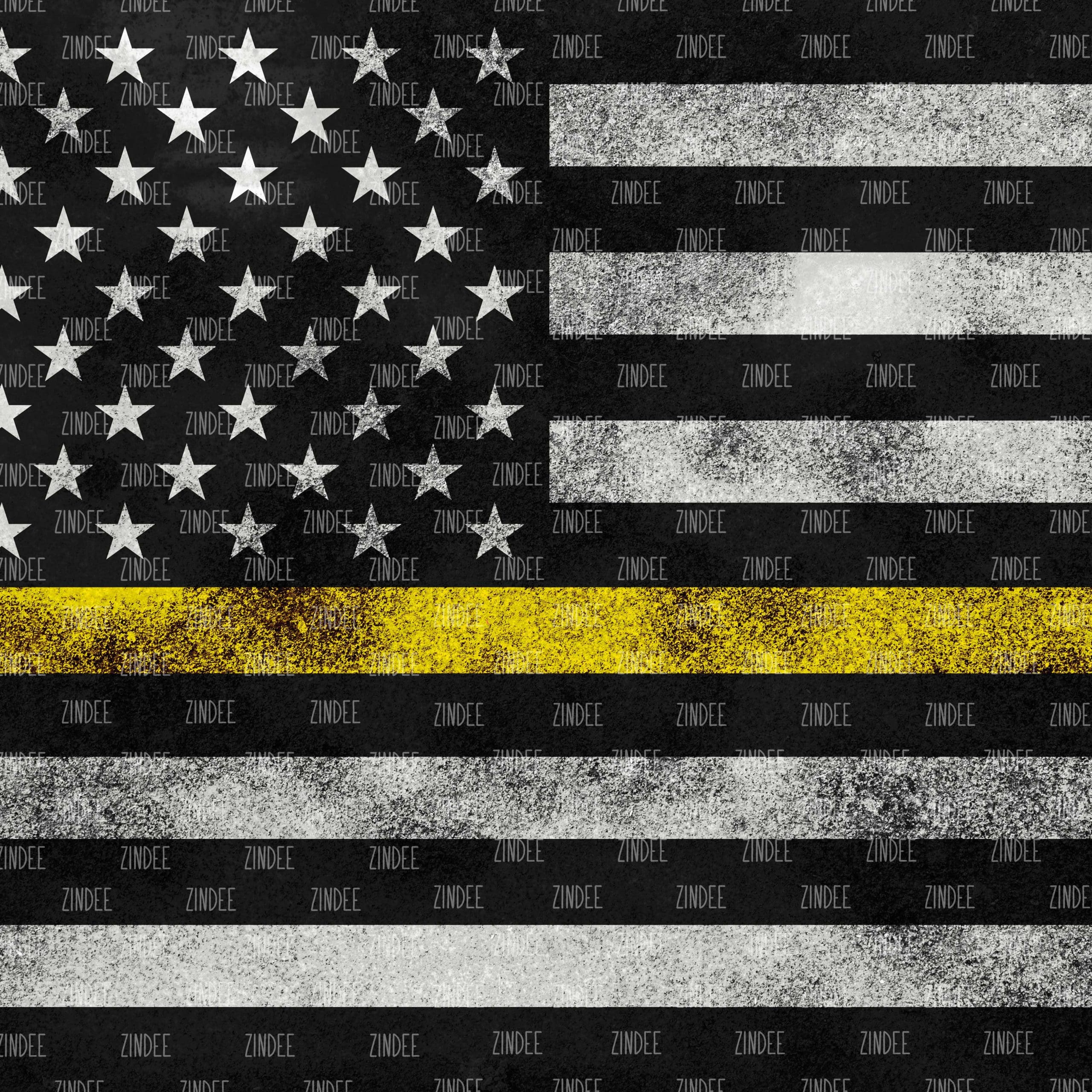 Grunge Yellow Line (FLAG) (vinyl)