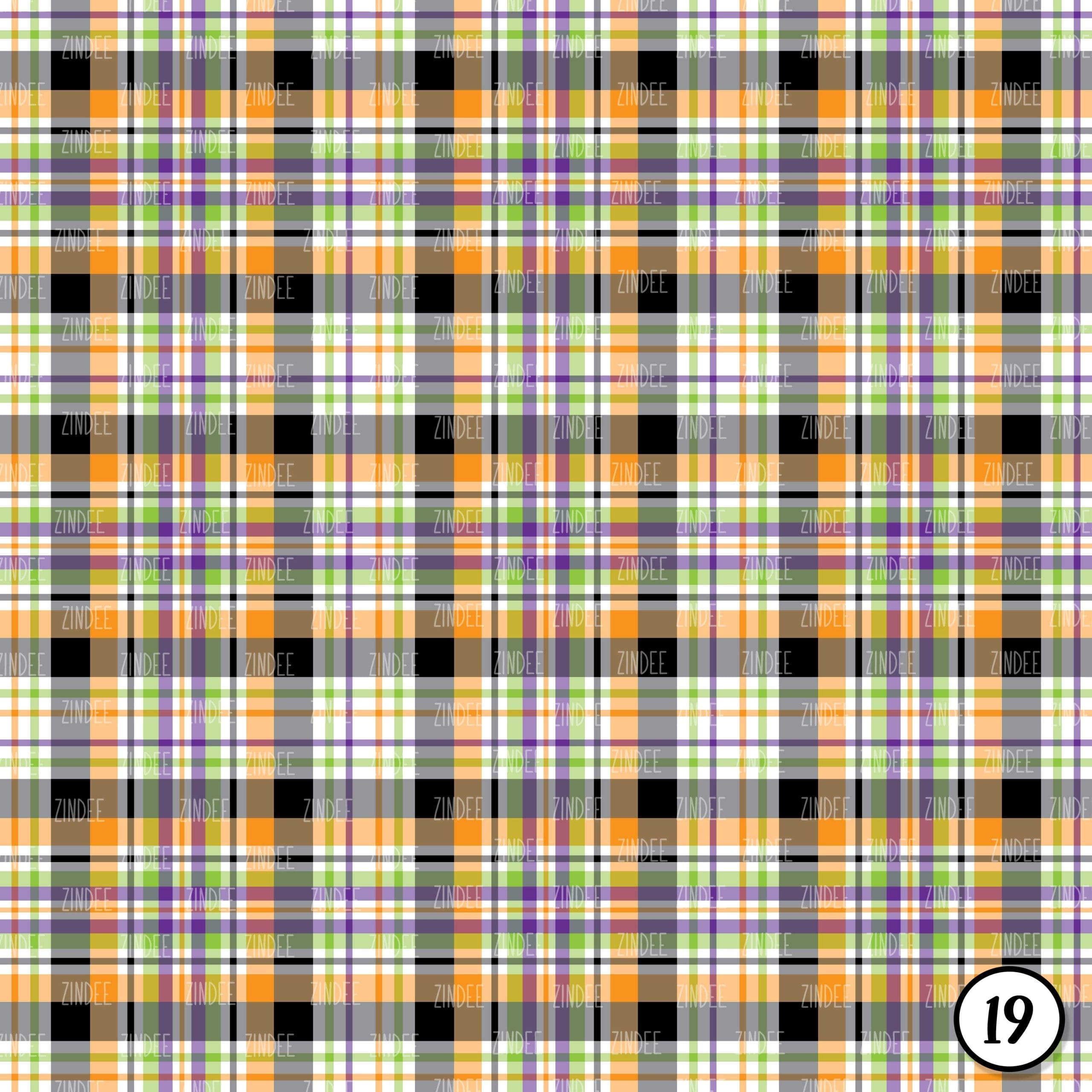 Halloween Plaid (vinyl) - Image 20