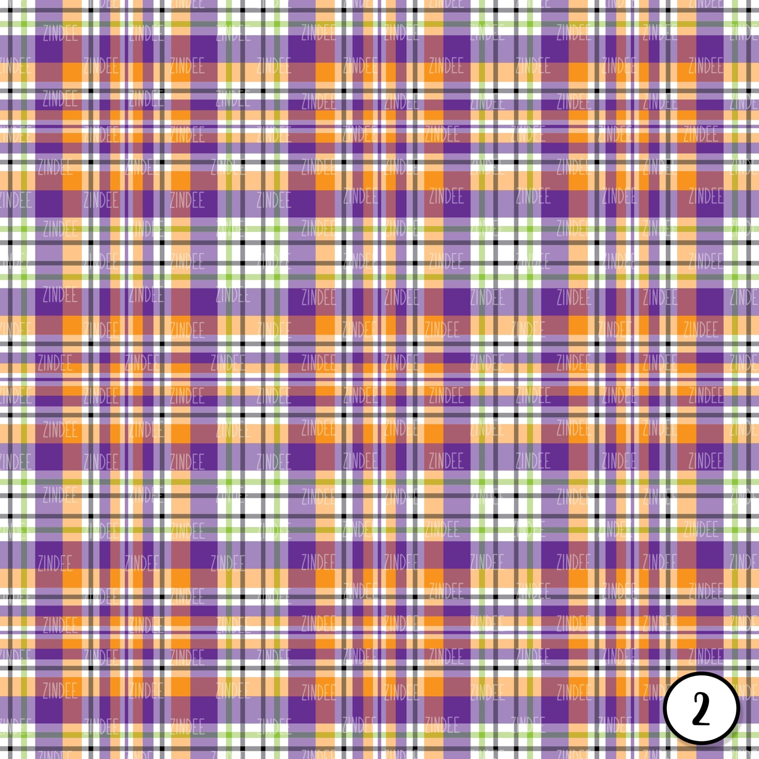 Halloween Plaid (vinyl) - Image 3