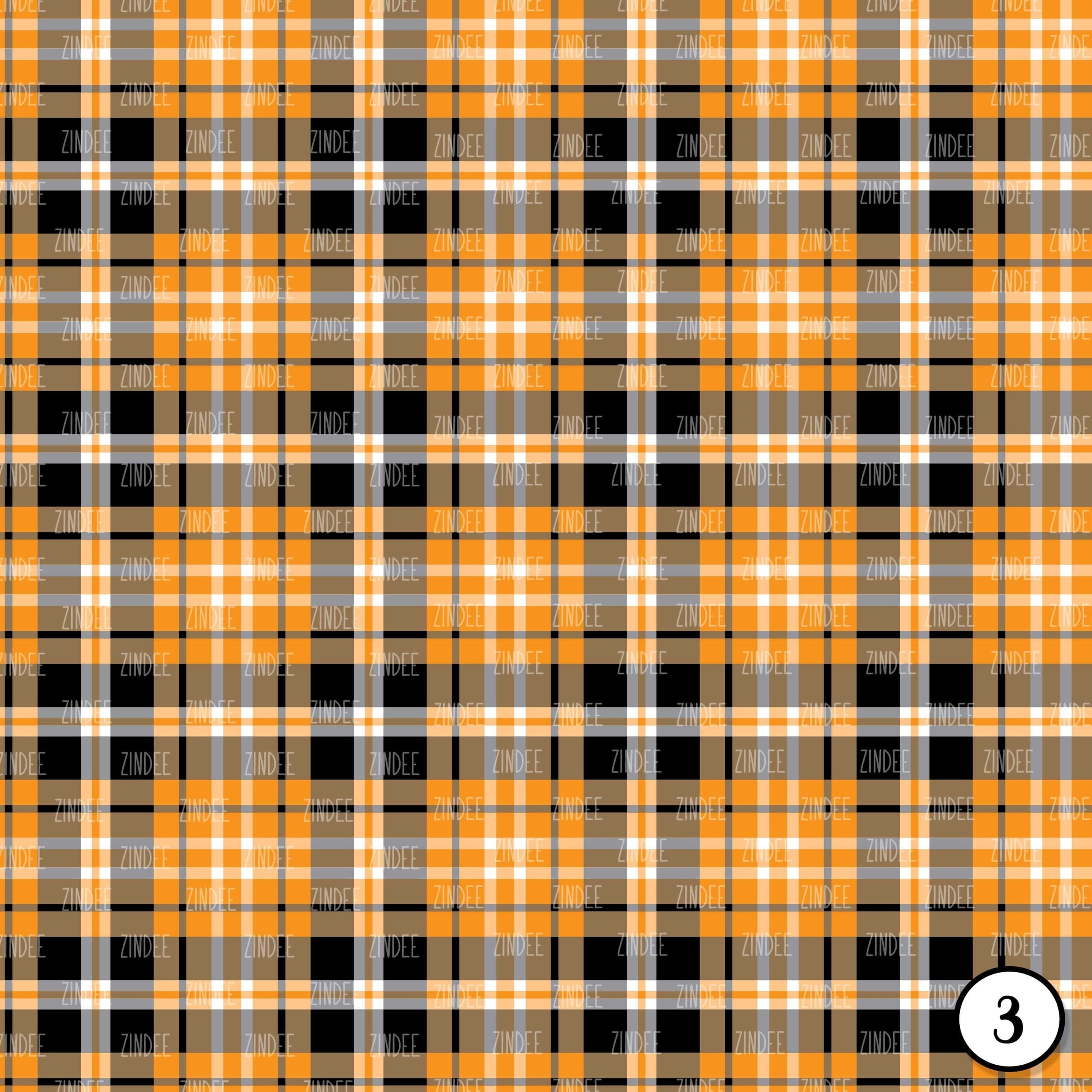 Halloween Plaid (vinyl) - Image 4