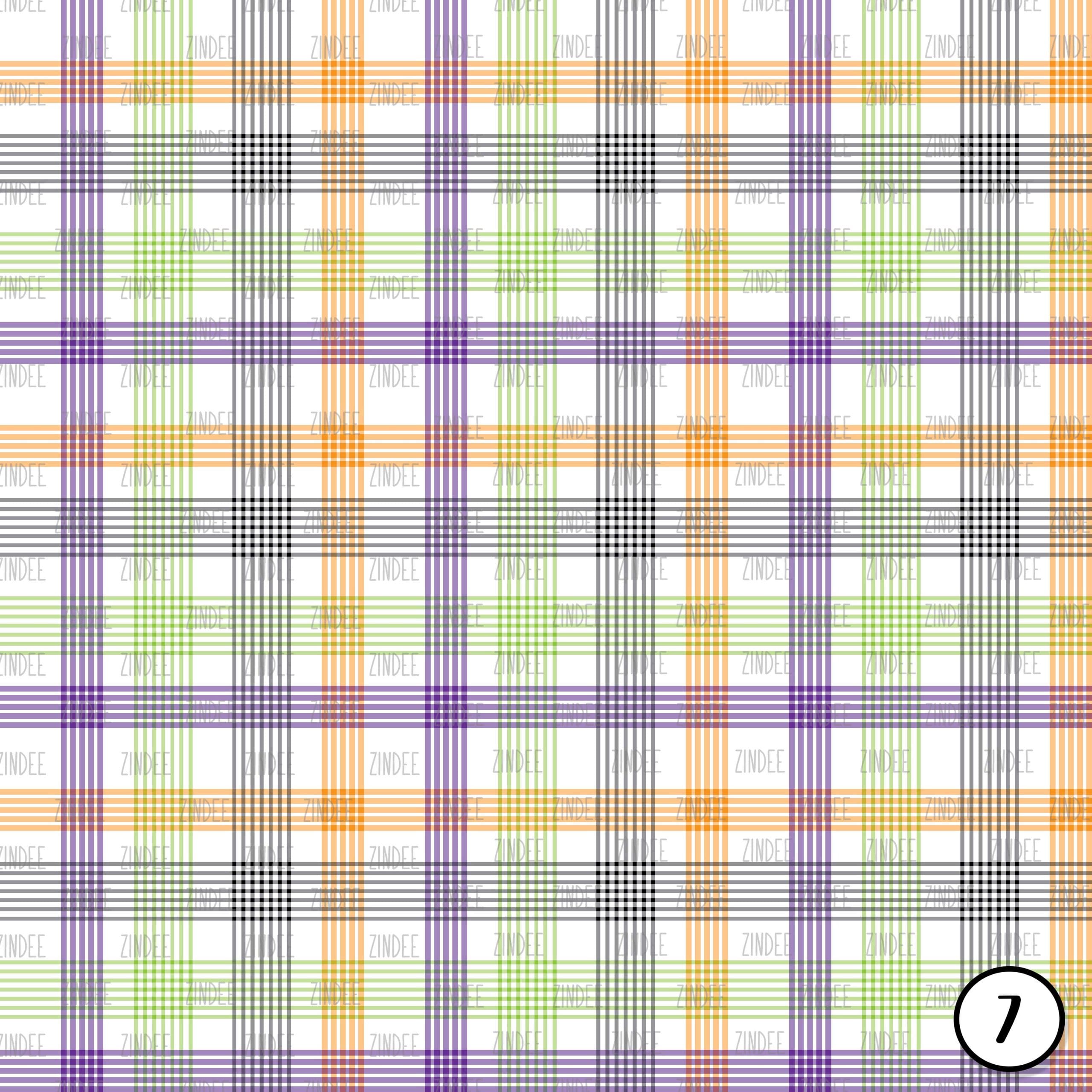 Halloween Plaid (vinyl) - Image 8