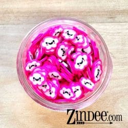 Happy Pink Clouds Polymer Clay