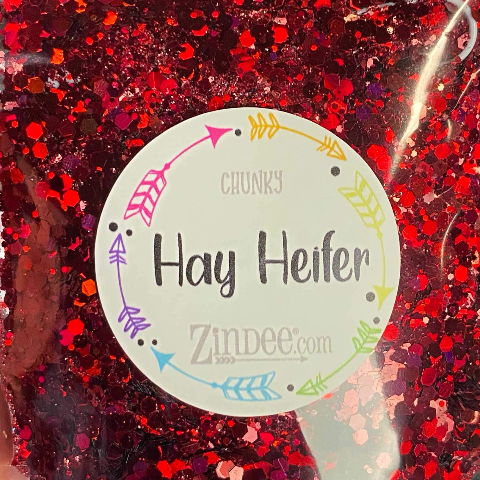 Alternative view of Hay Heifer Chunky Polyester Glitter (SAMPLE SIZE)