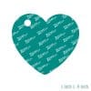Heart Charm acrylic blank (1 inch) 10 pack