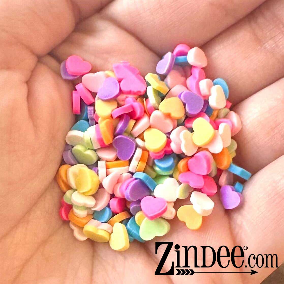 Alternative view of Hearts Polymer Clay