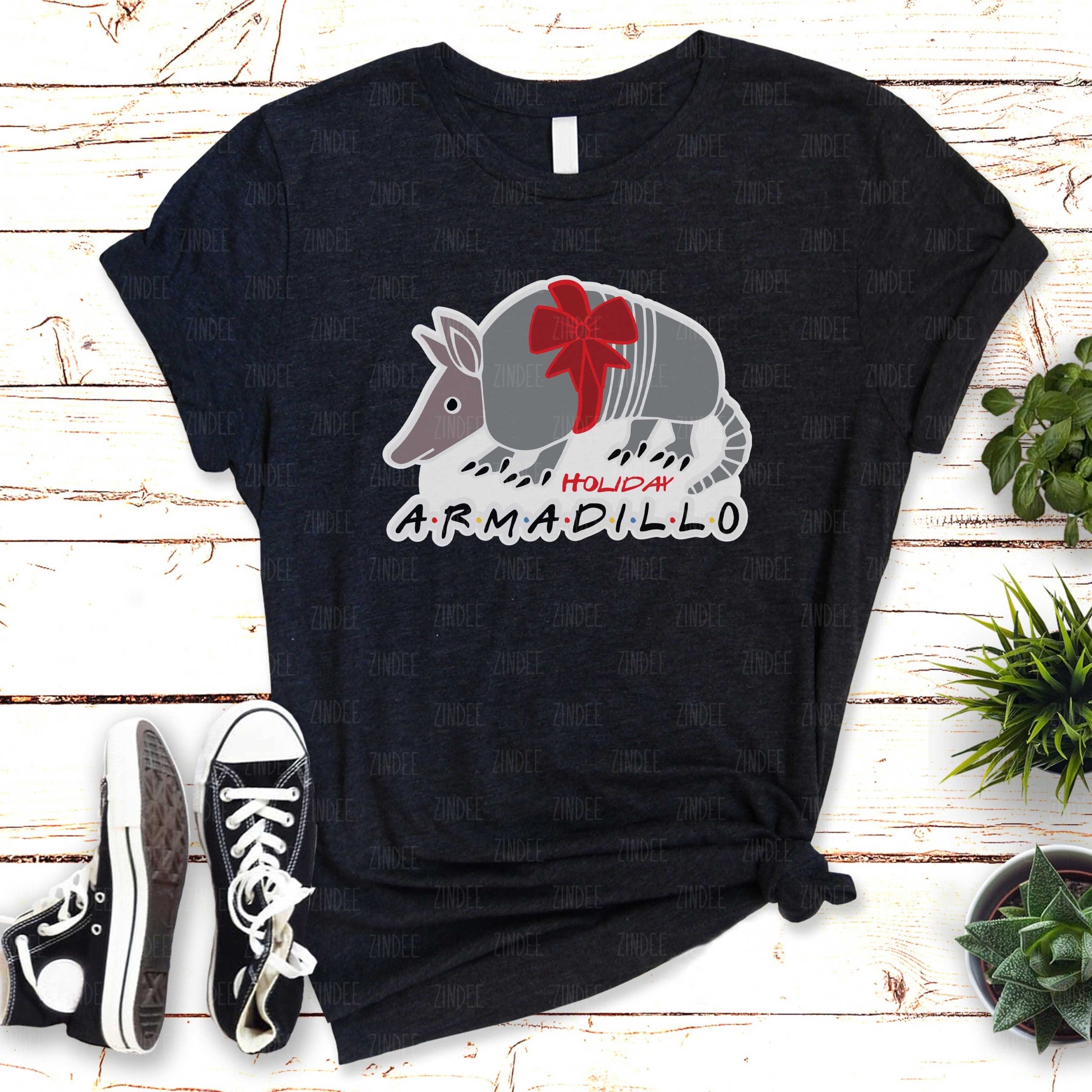 Holiday Armadillo (HTV ready to press)