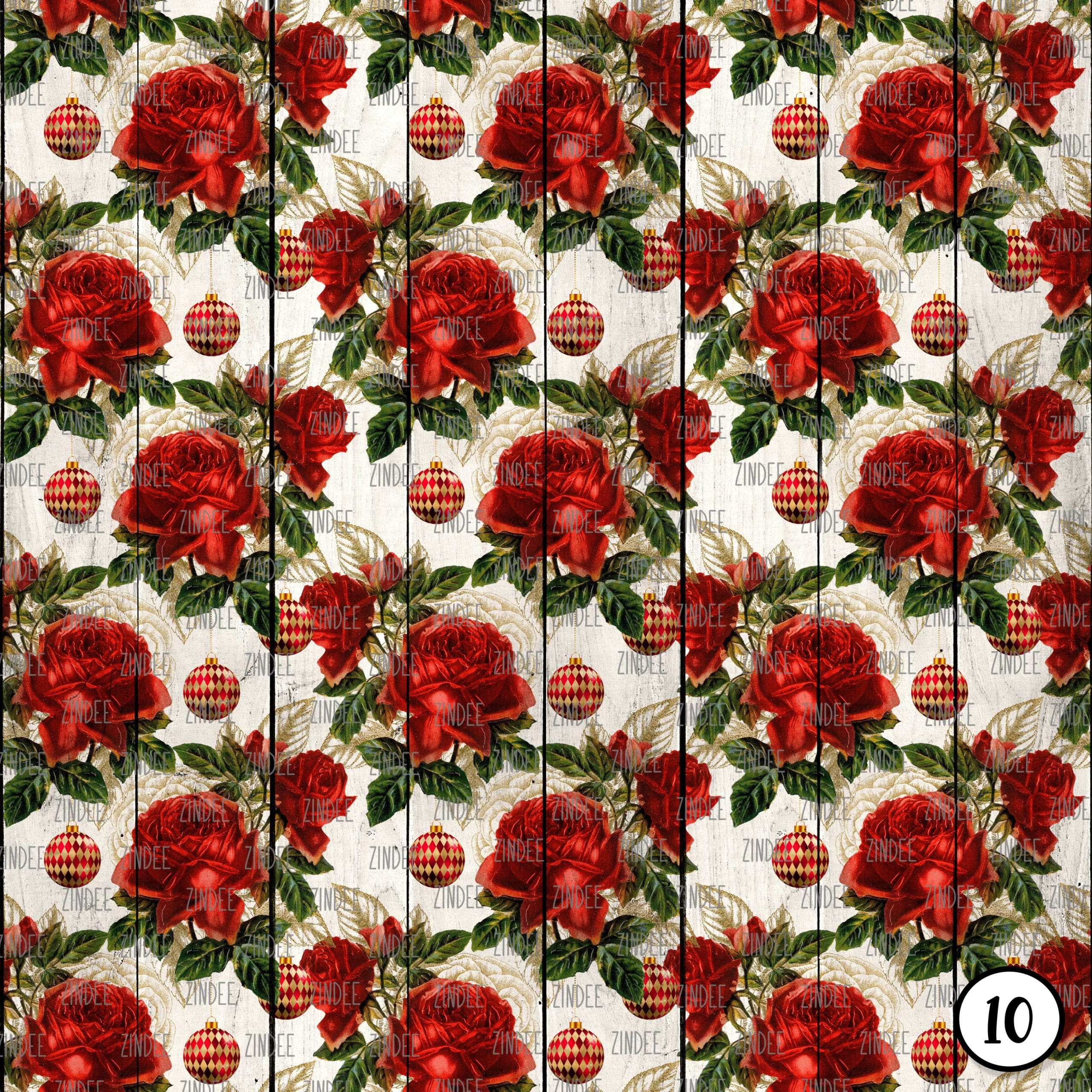 Holiday Floral Wood (vinyl) - Image 11