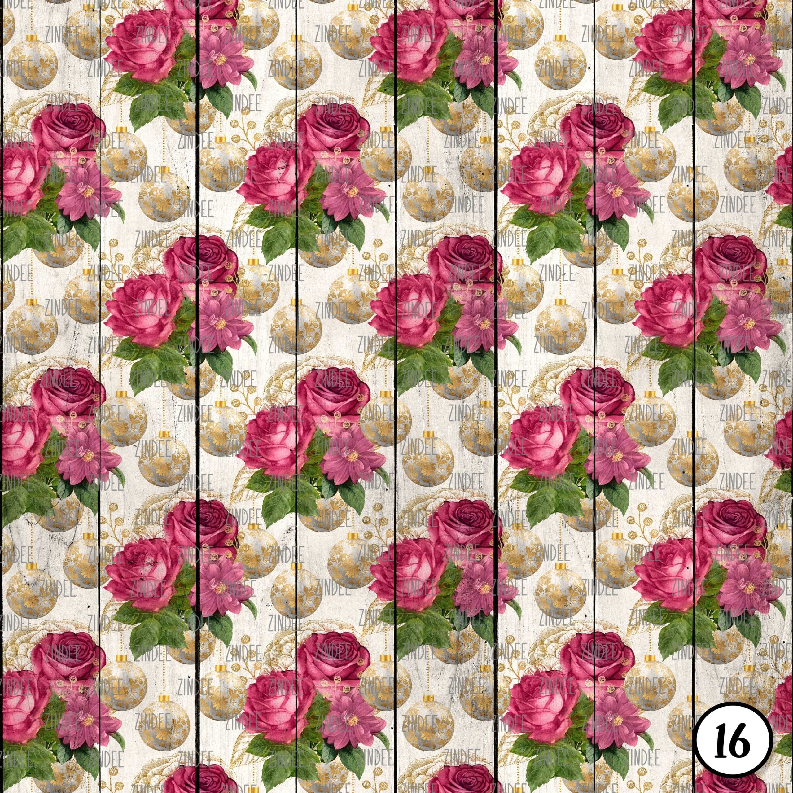 Holiday Floral Wood (vinyl) - Image 17