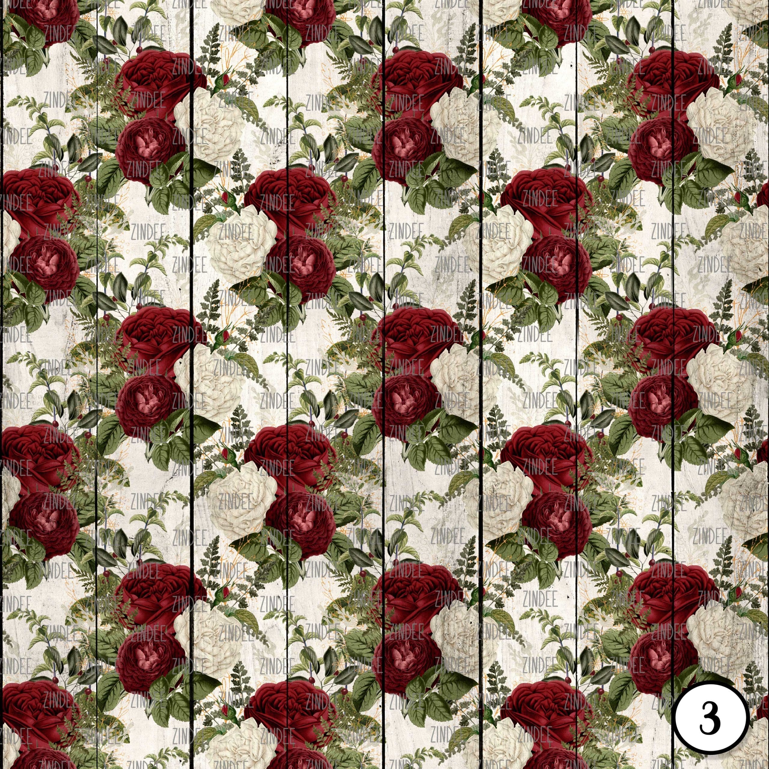 Holiday Floral Wood (vinyl) - Image 4