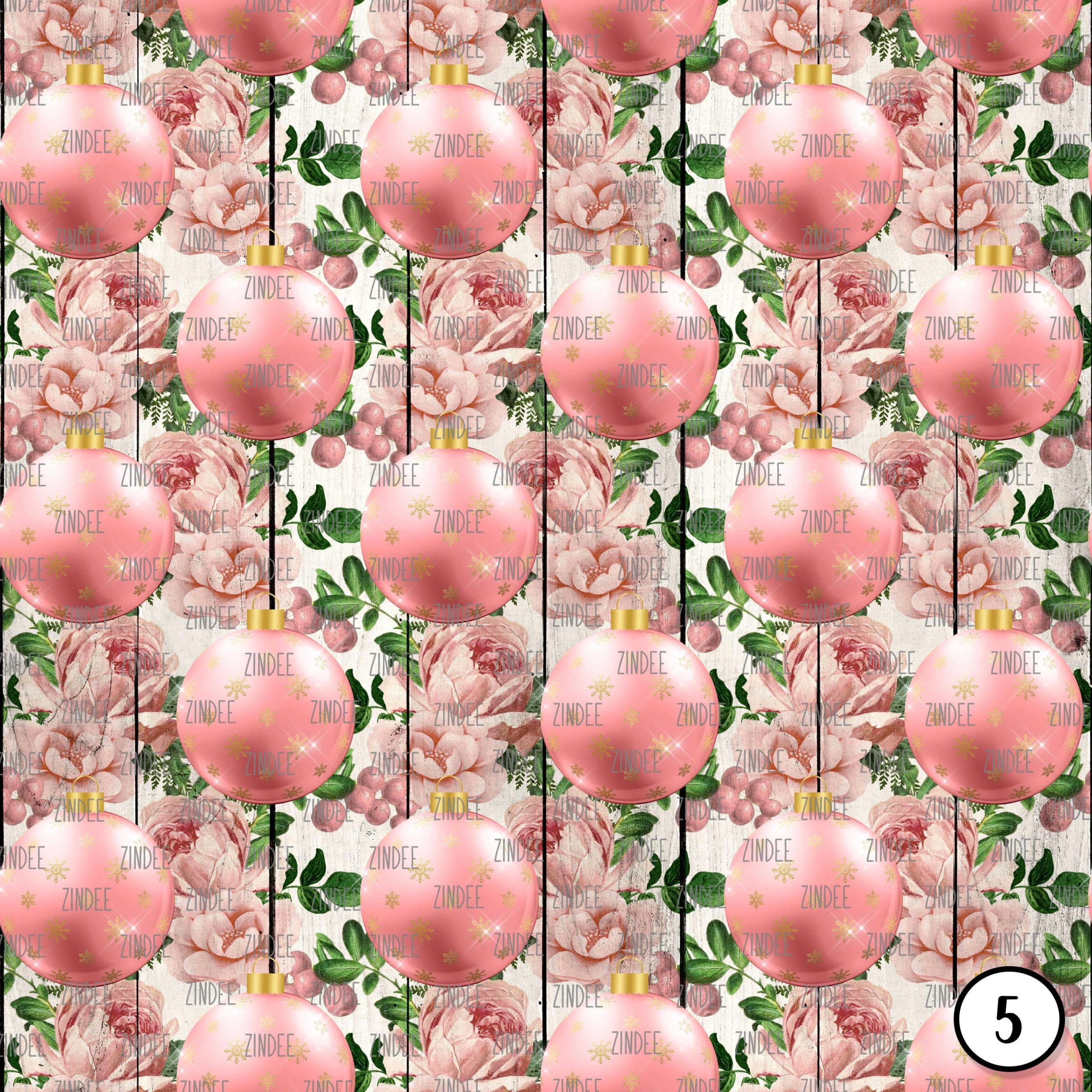 Holiday Floral Wood (vinyl) - Image 6