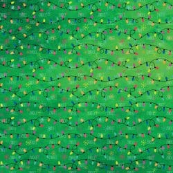 Holiday Lights Green seamless (digital paper)