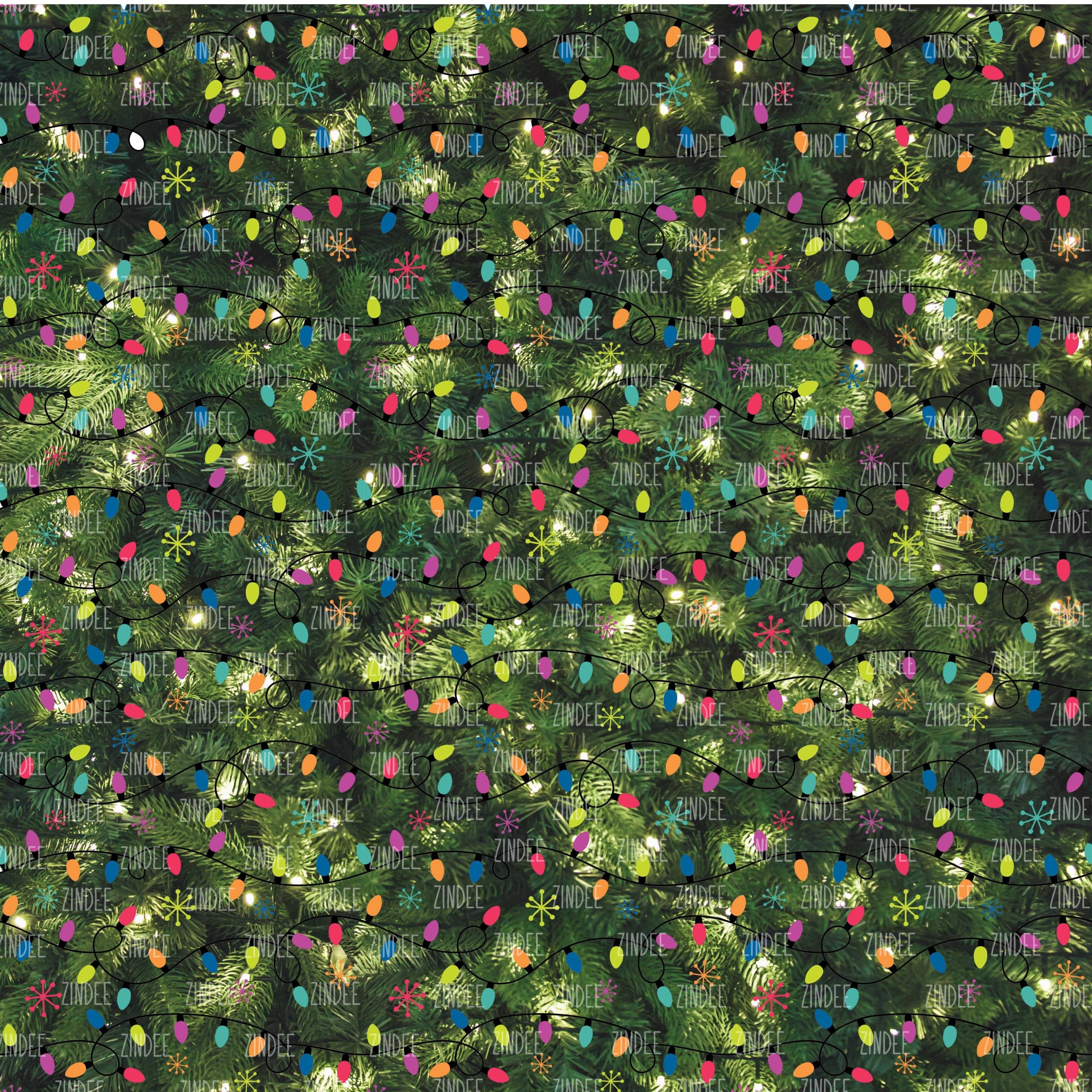 Holiday Lights Real Branches (vinyl)