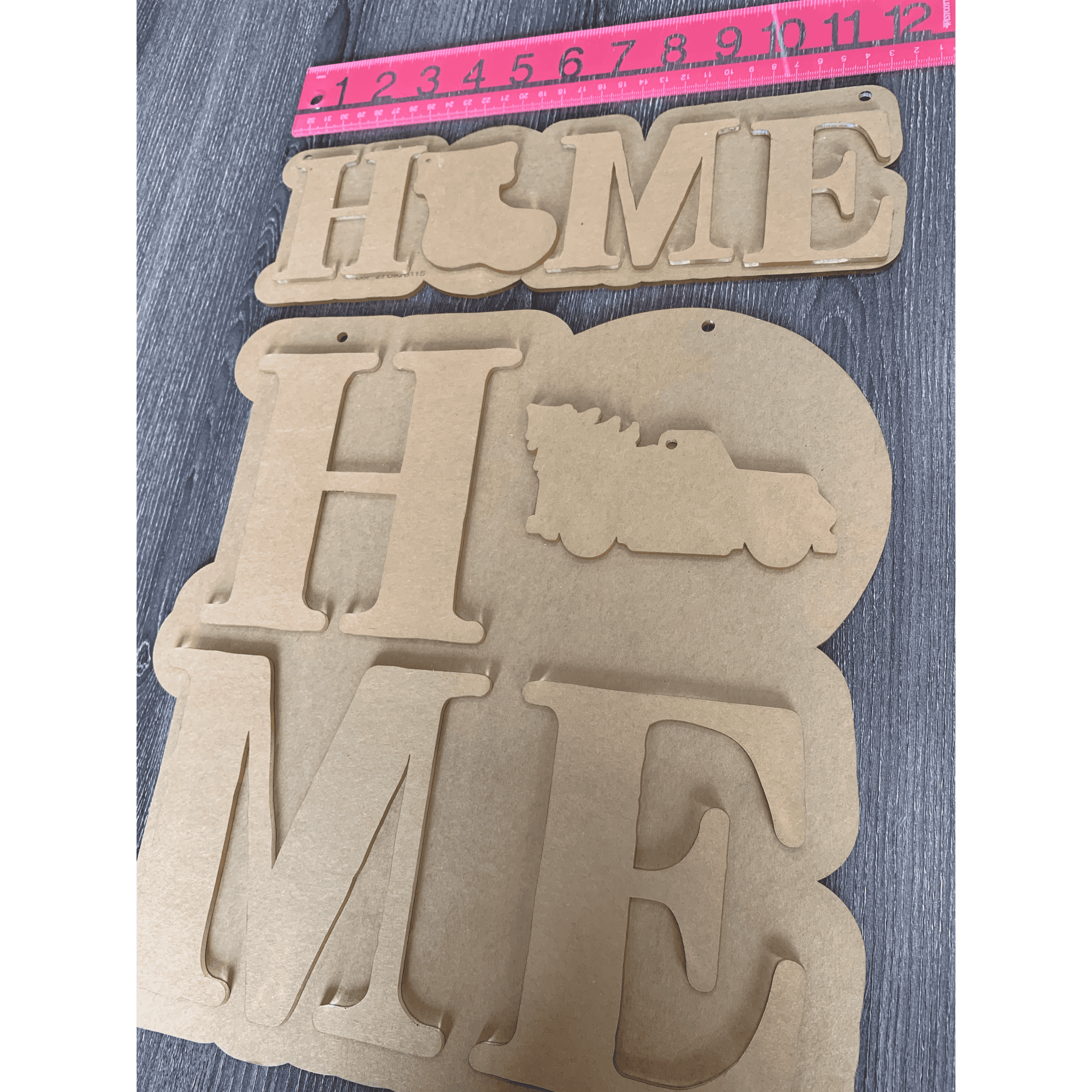WELCME 3" letters - Image 3
