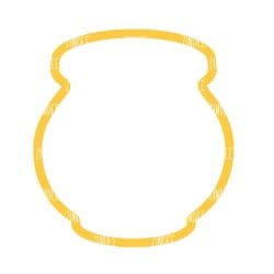 Honey Pot Shaker Piece (2 inch) - Image 2
