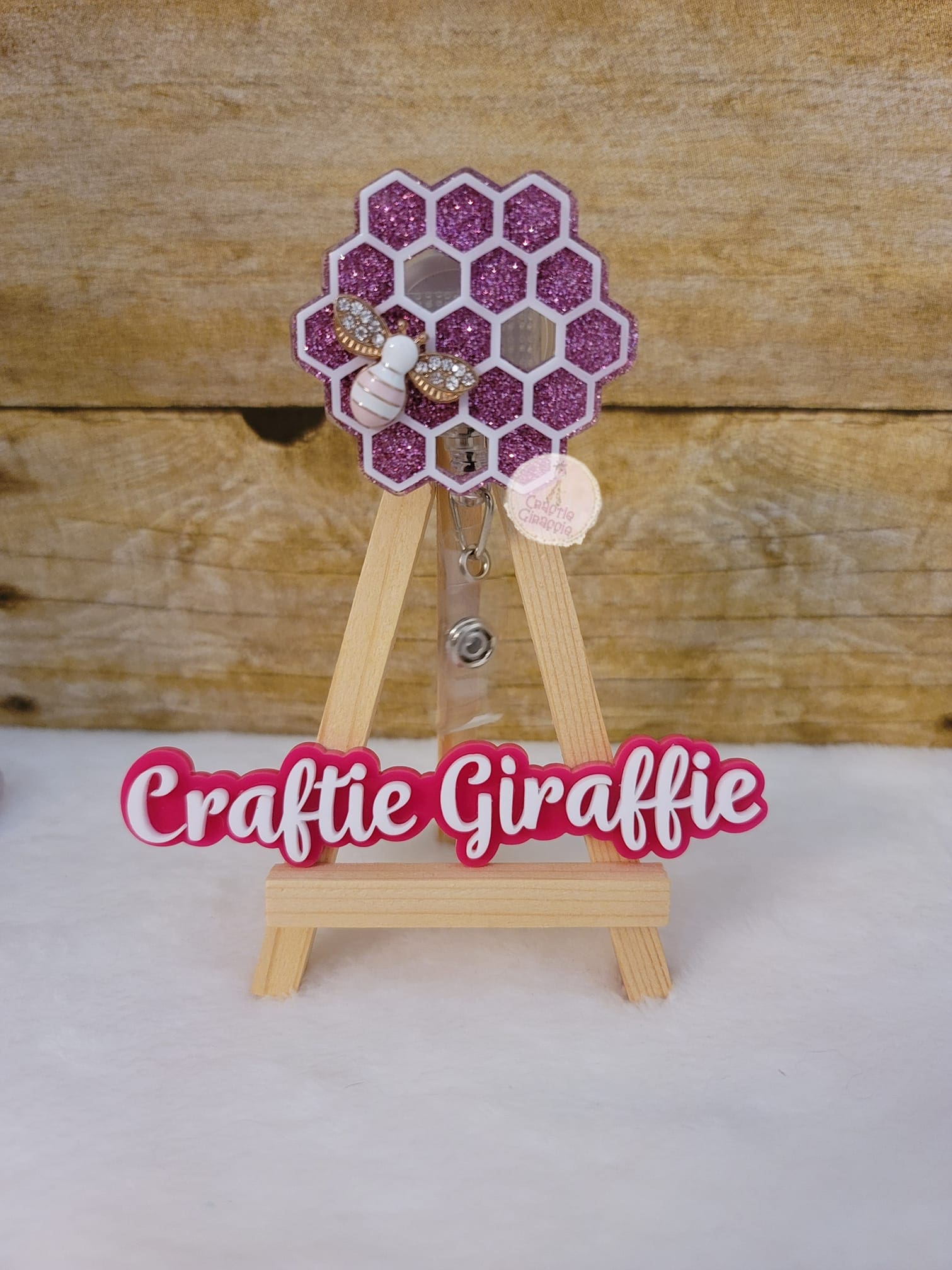 Honeycomb Acrylic Blank- Sticker- UV DTF (2 inch) NO HOLE - Image 8