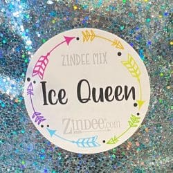 Ice Queen Polyester Glitter (BAG) ZINDEE MIX