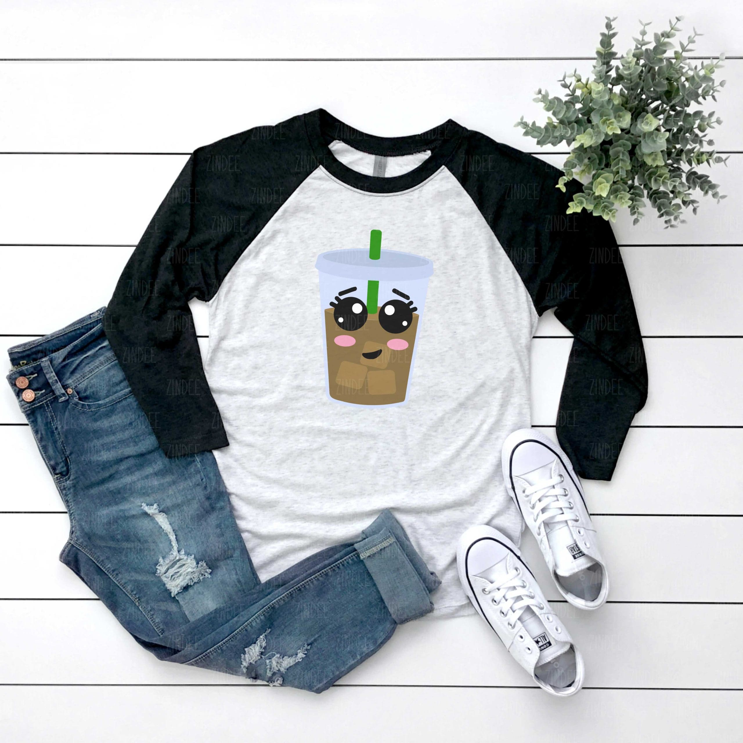 Iced Coffee (HTV ready to press)