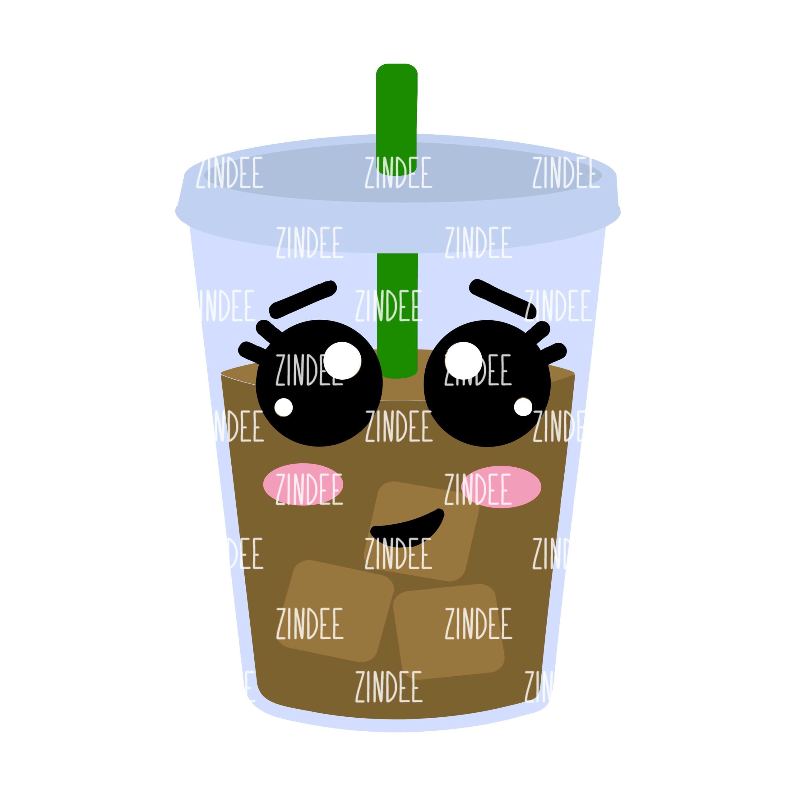 Iced Coffee Sublimation Transfer