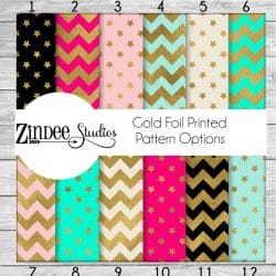 Gold Foil Prints (Vinyl)