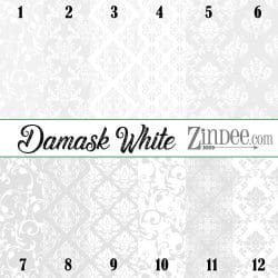 Damask White (vinyl)