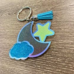 Alternative view of 3D Cloud for Star Cloud and Moon